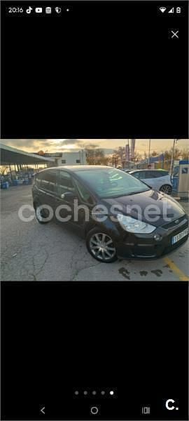 Usado Ford S-MAX Trend 140 CV (102 kW) 2007 Negro Monovolumen