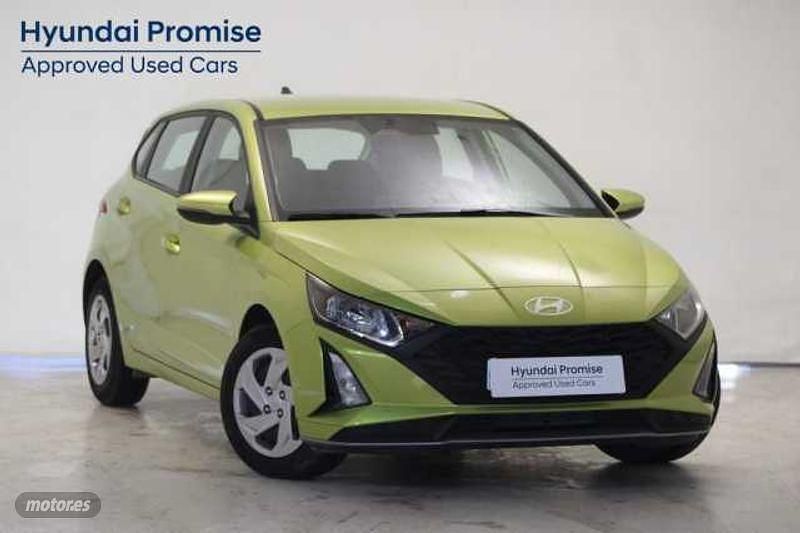 Usado Hyundai i20 83 CV (61 kW) 2024 Lucid lime Utilitario