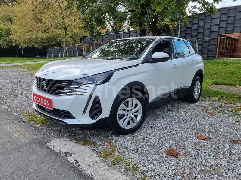 Blanco Usado 2021 Peugeot 3008 Active SUV | 19.850 € (Precio justo) - Imagen 1/4