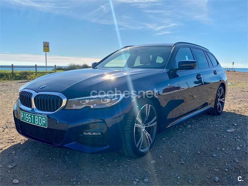 Azul Usado 2020 BMW 330 M Sport Familiar | 32.500 € (Precio justo) - Imagen 1/4