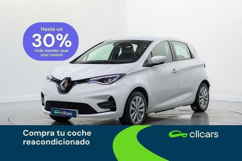 Blanco Usado 2020 Renault Zoe Intens Utilitario | 14.090 € (Buen precio) - Imagen 1/4