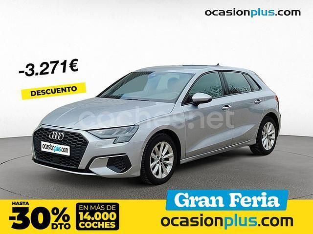 Gris / plata Usado 2023 Audi A3 Sportback e-tron Berlina | 24.990 € (Precio justo) - Imagen 1/4