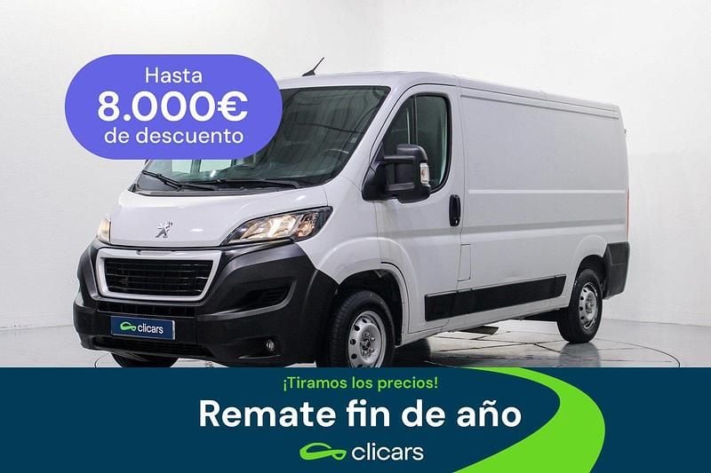 Blanco Usado 2021 Peugeot Boxer S Van | 20.990 € (Precio justo) - Imagen 1/4
