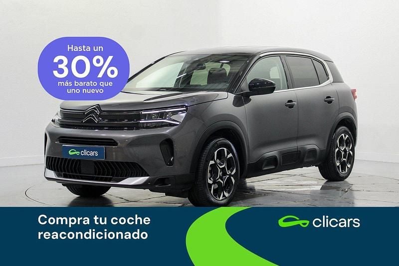 Gris Usado 2024 Citroën C5 Aircross SUV | 24.990 € (Precio justo) - Imagen 1/4