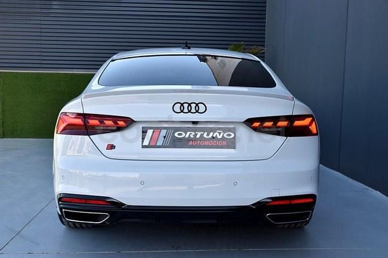 Usado Audi A5 Sportback S-Line 163 CV (119 kW) 2020 Blanco Utilitario