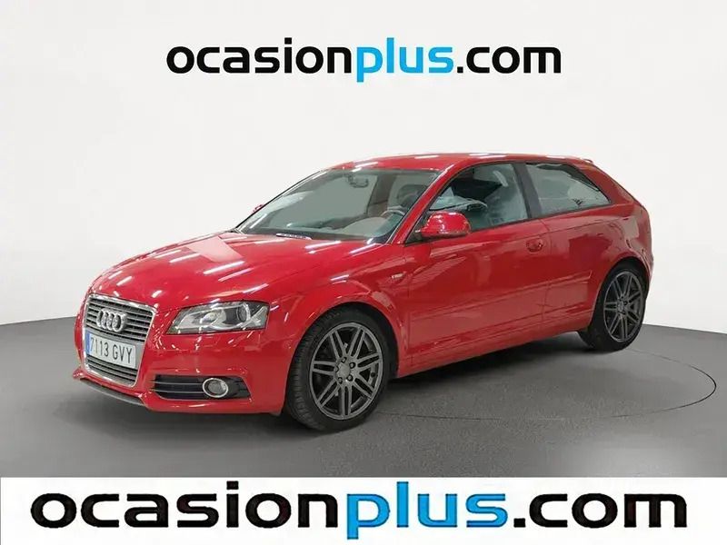 Rojo Usado 2010 Audi A3 Ambition Utilitario | 10.700 € (Precio justo) - Imagen 1/4