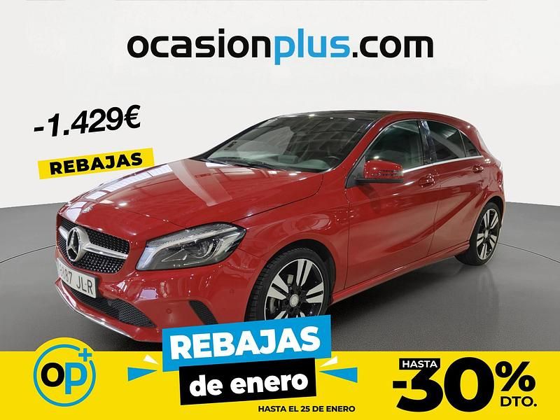 Rojo Usado 2016 Mercedes A180 Urban | 19.300 € (Caro) - Imagen 1/4