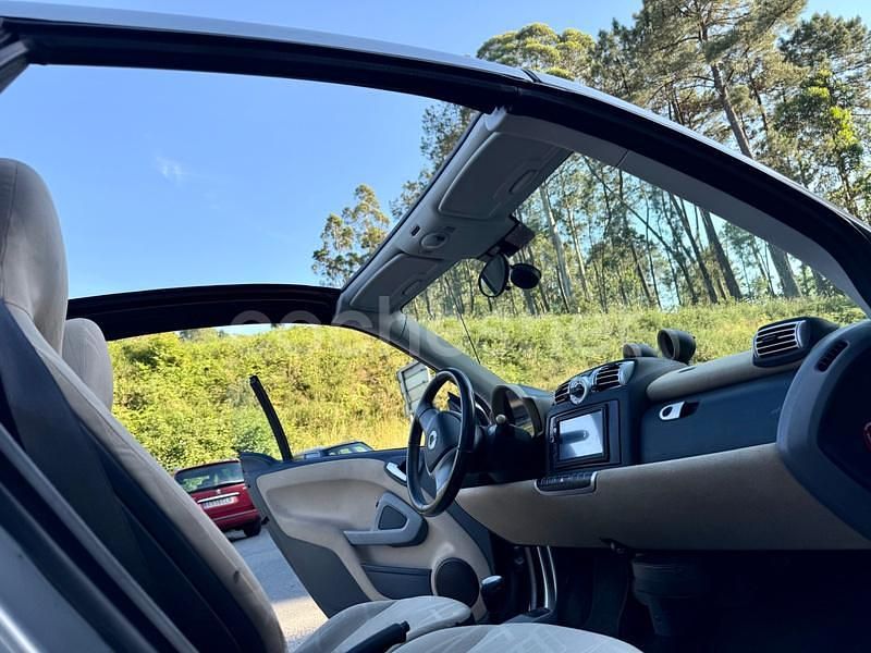Usado Smart ForTwo Cabrio Passion 84 CV (61 kW) 2008 Negro Descapotable
