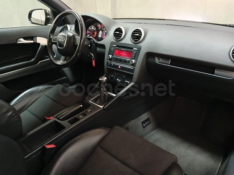 Usado Audi A3 Cabriolet Ambition 140 CV (102 kW) 2011 Negro Descapotable