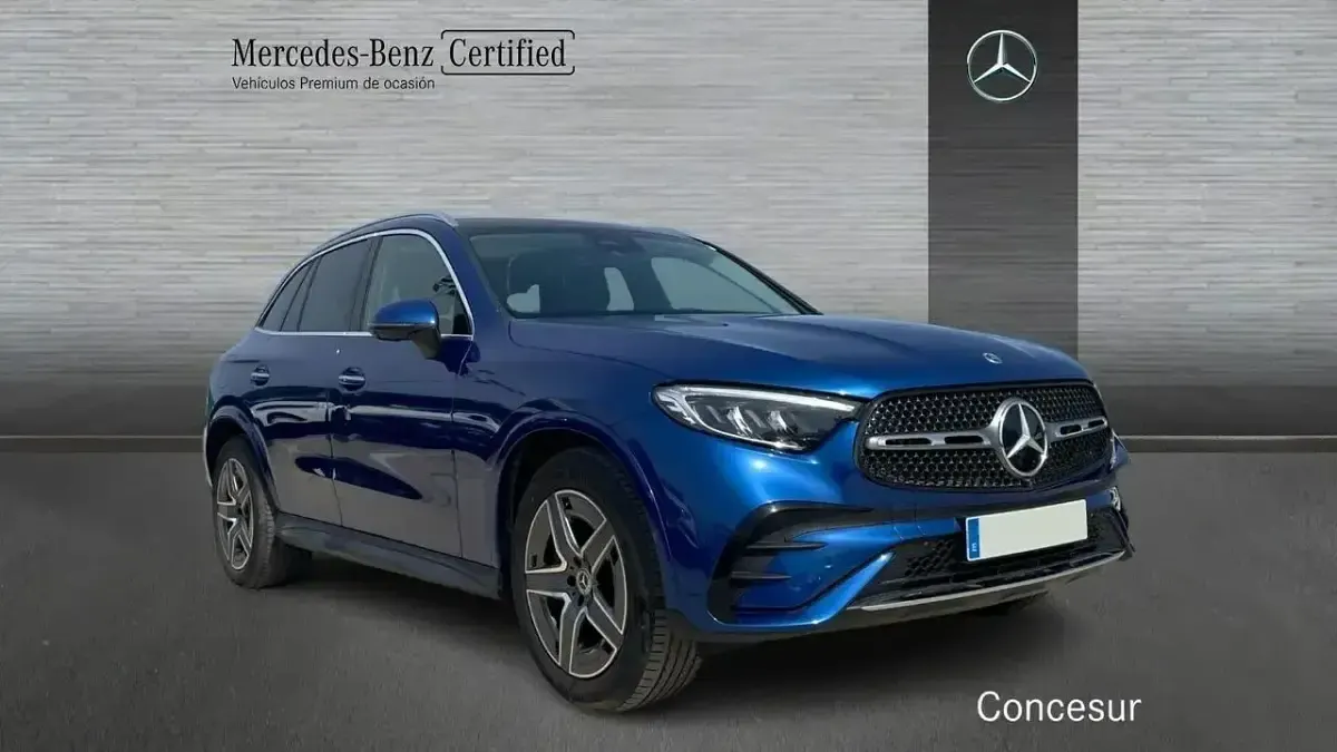 Usado Mercedes GLC200 204 CV (150 kW) 2025 Azul SUV
