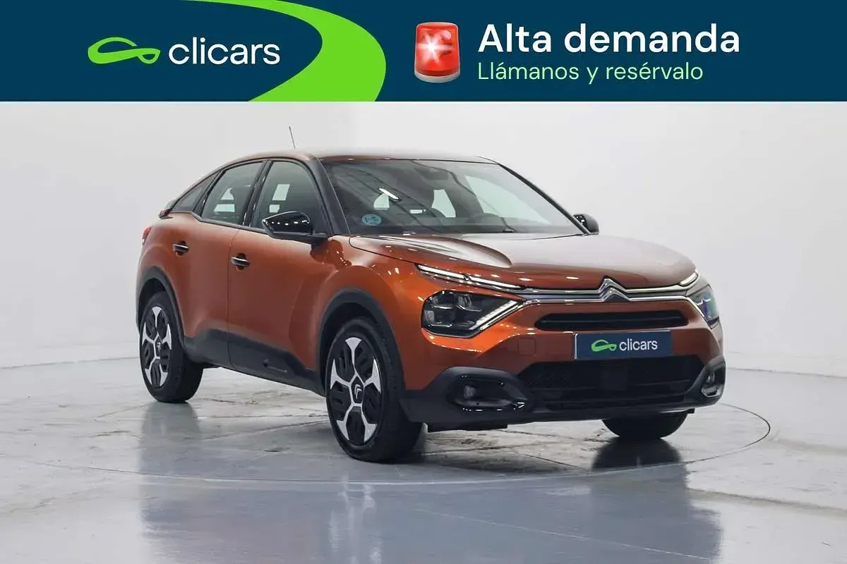 Usado Citroën C4 Feel 110 CV (80 kW) 2022 Naranja Utilitario