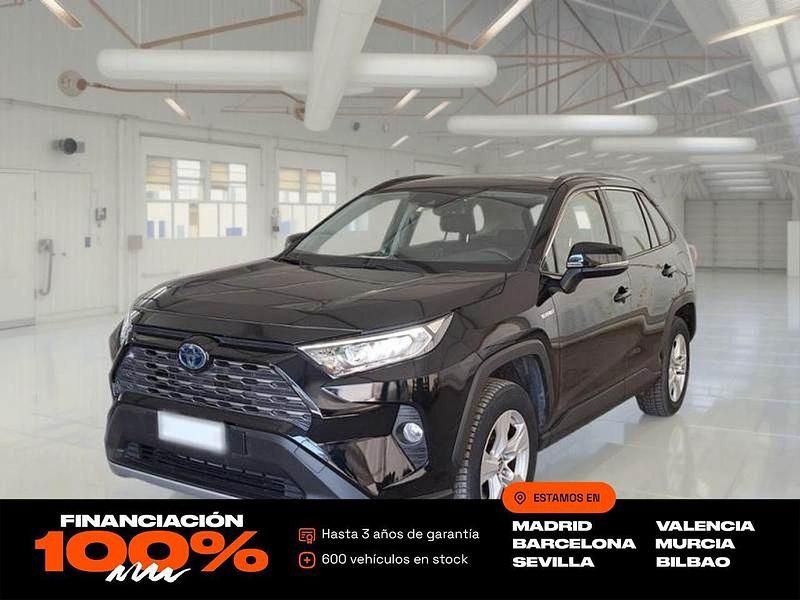 Negro Usado 2021 Toyota RAV4 Hybrid Business Edition SUV | 29.850 € (Precio justo) - Imagen 1/4