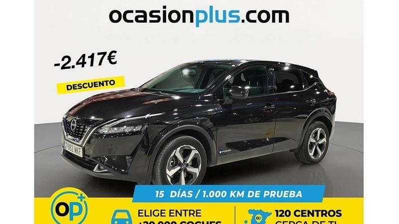 Negro Usado 2023 Nissan Qashqai N-Connecta SUV | 24.173 € (Buen precio) - Imagen 1/4