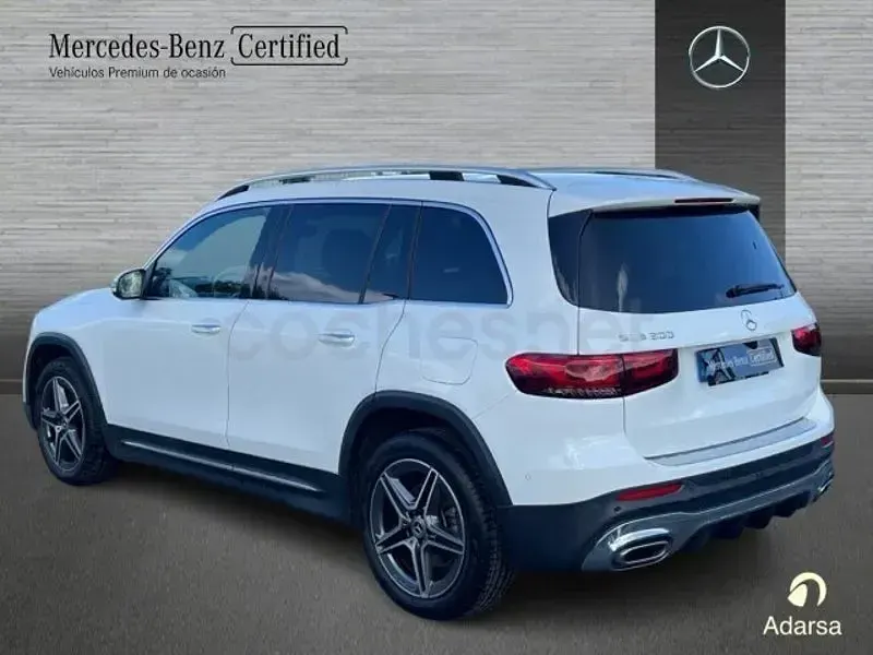 Usado Mercedes GLB200 163 CV (119 kW) 2022 Blanco polar SUV