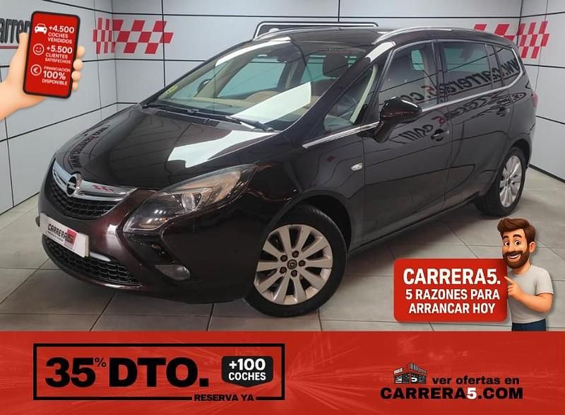 Usado Opel Zafira Family 125 CV (91 kW) 2014 Negro Monovolumen