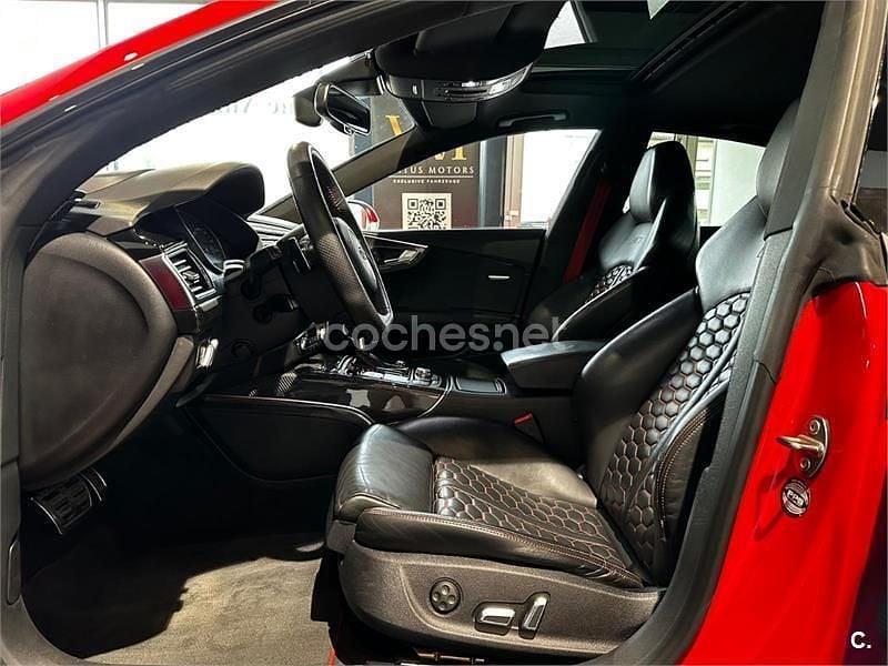 Usado Audi RS7 Sportback Exclusive 560 CV (411 kW) 2015 Rojo Utilitario