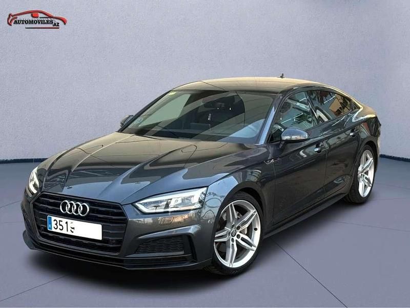 Gris Usado 2017 Audi A5 Sportback Sport Berlina | 22.490 € (Precio justo) - Imagen 1/4