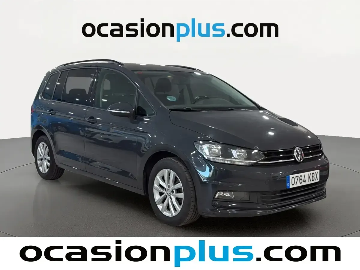 Usado VW Touran Edition 110 CV (80 kW) 2017 Gris Monovolumen
