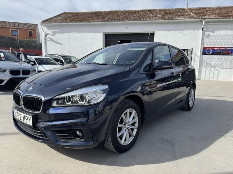 Azul Usado 2015 BMW 218 Active Tourer Luxury Line Monovolumen | 14.499 € (Un poco caro) - Imagen 1/4