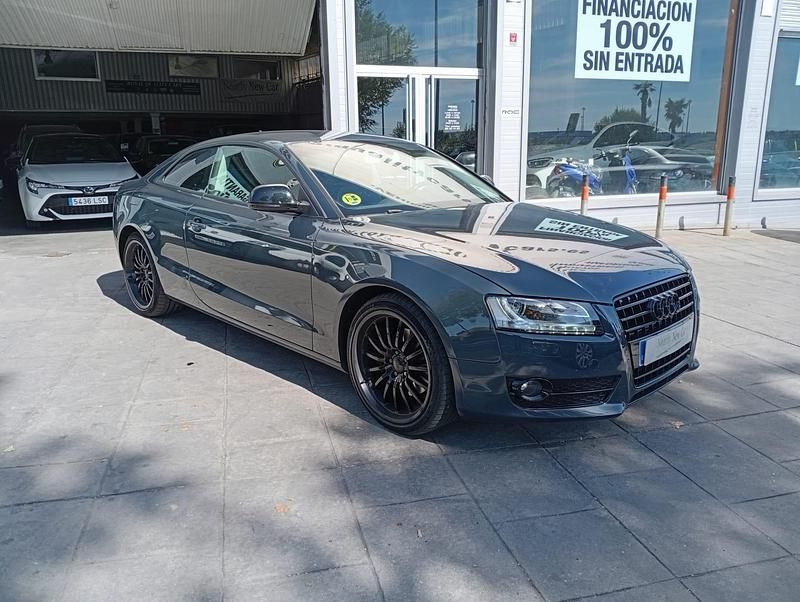 Gris Usado 2010 Audi A5 Coupe | 14.990 € (Caro) - Imagen 1/4