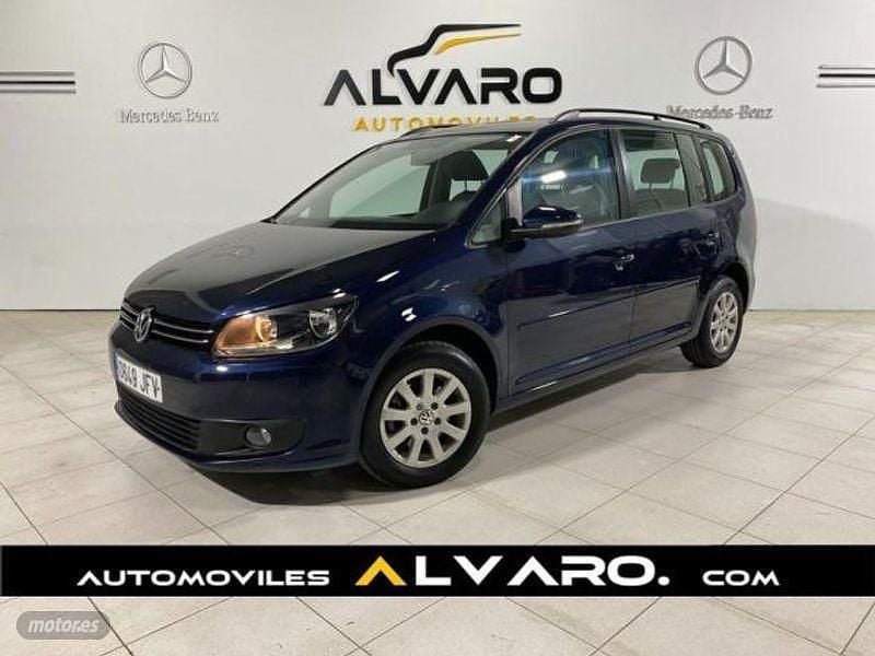 Usado VW Touran Business 115 CV (84 kW) 2015 Azul Monovolumen
