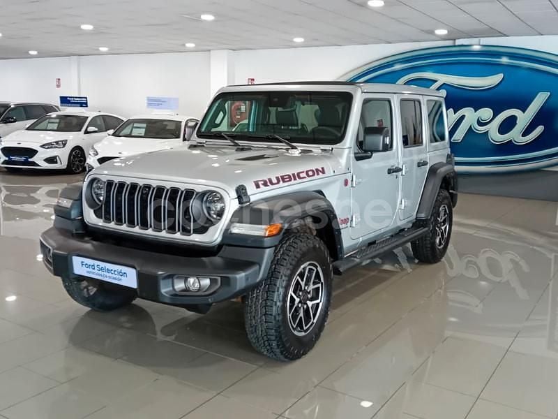 Usado Jeep Wrangler Rubicon 272 CV (200 kW) 2024 Gris / plata SUV