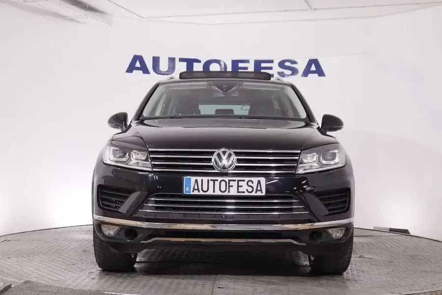 Usado VW Touareg S 262 CV (192 kW) 2015 Negro SUV