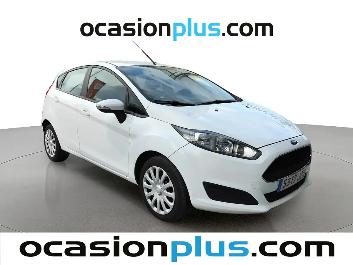Usado Ford Fiesta Trend 75 CV (55 kW) 2017 Blanco Utilitario