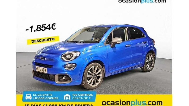 Azul Usado 2023 Fiat 500X Sport SUV | 18.546 € (Precio justo) - Imagen 1/4