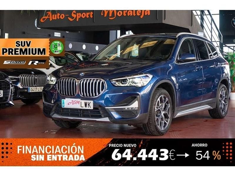 Azul Usado 2022 BMW X1 Sport Line SUV | 26.900 € (Precio justo) - Imagen 1/4