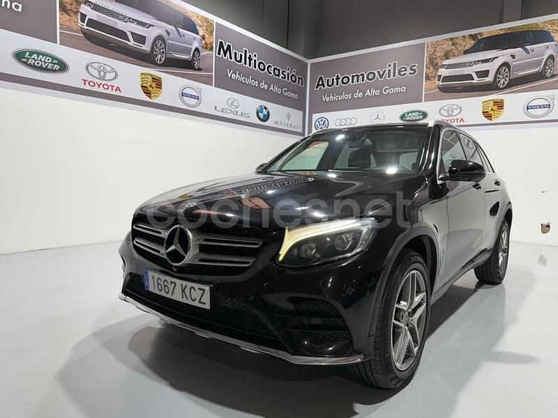 Negro Usado 2017 Mercedes GLC220 SUV | 16.990 € - Imagen 1/4