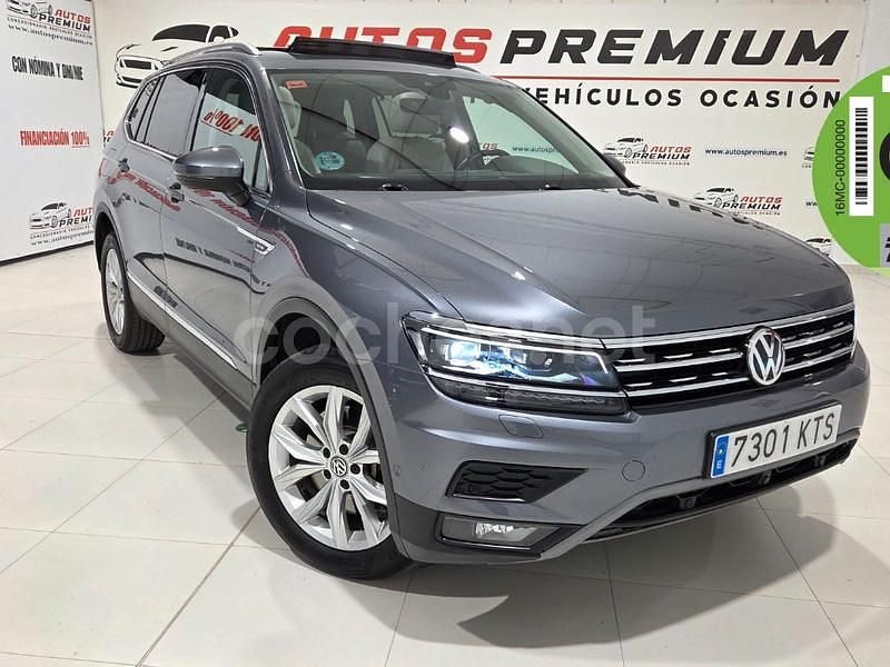 Gris / plata Usado 2019 VW Tiguan Allspace Sportline SUV | 23.990 € (Precio justo) - Imagen 1/4