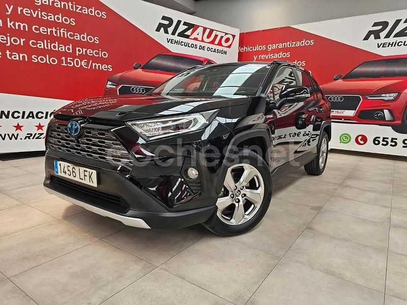 Negro Usado 2020 Toyota RAV4 Hybrid Luxury SUV | 26.999 € (Un poco caro) - Imagen 1/4