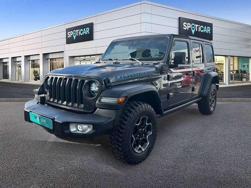 Gris Usado 2023 Jeep Wrangler Rubicon SUV | 53.000 € (Super precio) - Imagen 1/4