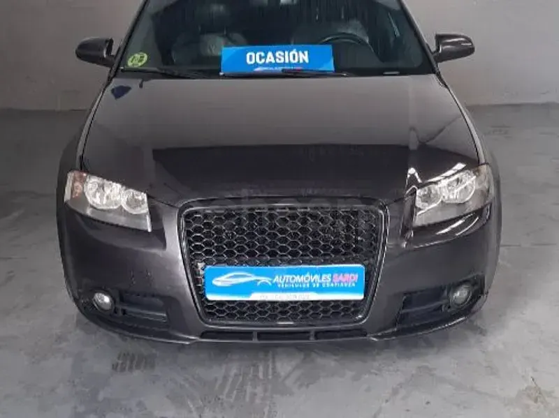 Käytetty Audi A3 S-Line 105 HP (77 kW) 2008 Ruskea Viistoperä
