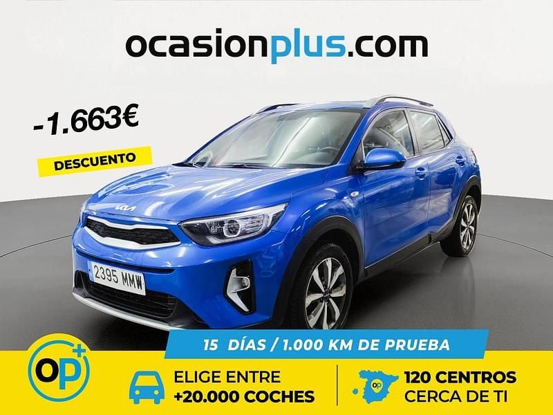 Azul Usado 2024 Kia Stonic SUV | 18.300 € (Caro) - Imagen 1/4
