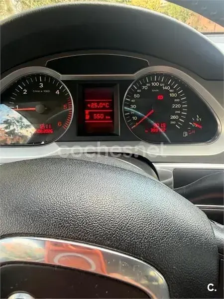 Usado Audi A6 S-Line 140 CV (102 kW) 2008 Gris / plata Berlina