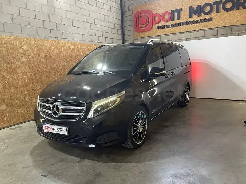 Usado Mercedes V250 Avantgarde 190 CV (139 kW) 2016 Negro Monovolumen