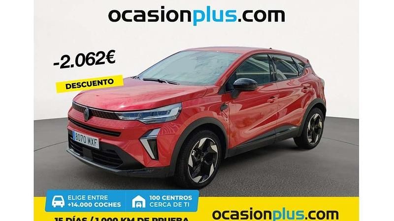Rojo Usado 2024 Renault Captur Techno SUV | 20.046 € (Precio justo) - Imagen 1/4