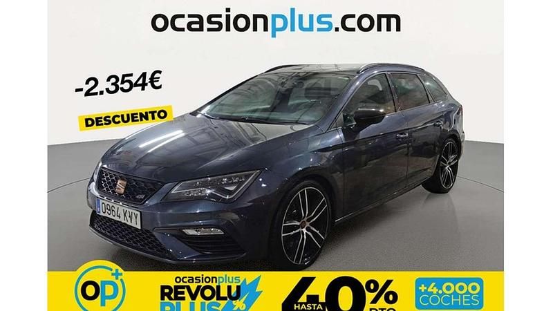 Usado Seat Leon ST CUPRA 290 CV (213 kW) 2019 Plateado Familiar