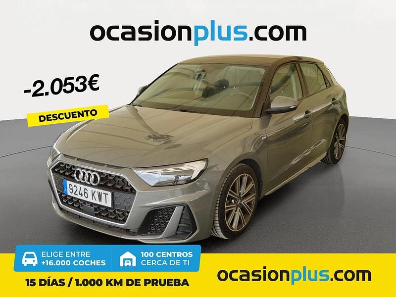 Gris Usado 2019 Audi A1 S-Line Utilitario | 22.590 € (Caro) - Imagen 1/4