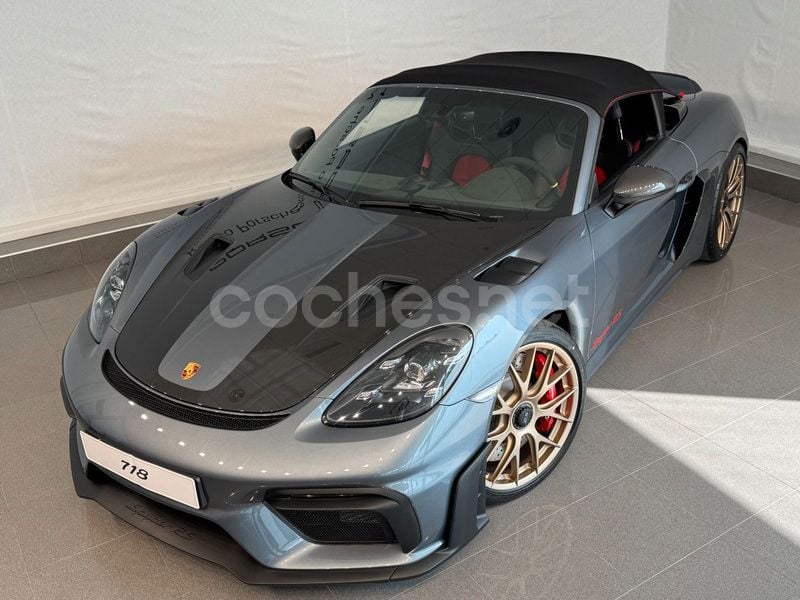 Gris / plata Nuevo 2025 Porsche Boxster Spyder Descapotable | 218.900 € - Imagen 1/4