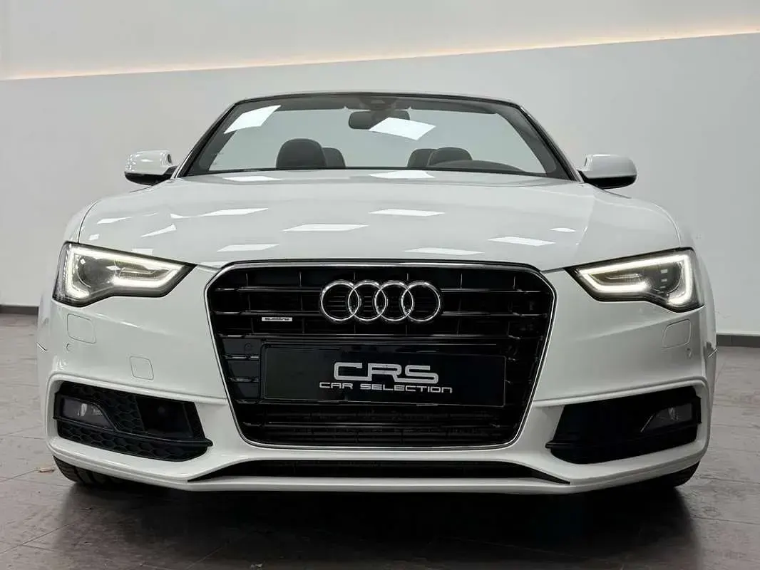 Usado Audi A5 Cabriolet S-Line 245 CV (180 kW) 2014 Blanco Descapotable