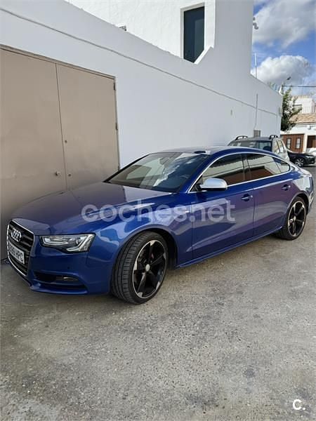 Azul Usado 2013 Audi A5 Sportback S-Line Utilitario | 12.000 € (Buen precio) - Imagen 1/4