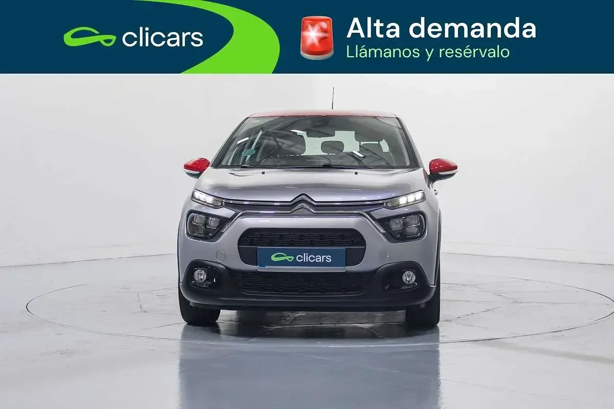 Usado Citroën C3 Feel 82 CV (60 kW) 2020 Gris Utilitario