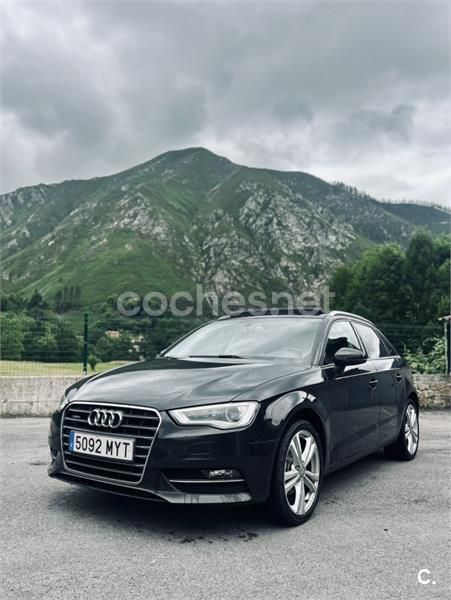 Marrón Usado 2015 Audi A3 Sportback S-Line Berlina | 22.500 € (Caro) - Imagen 1/3