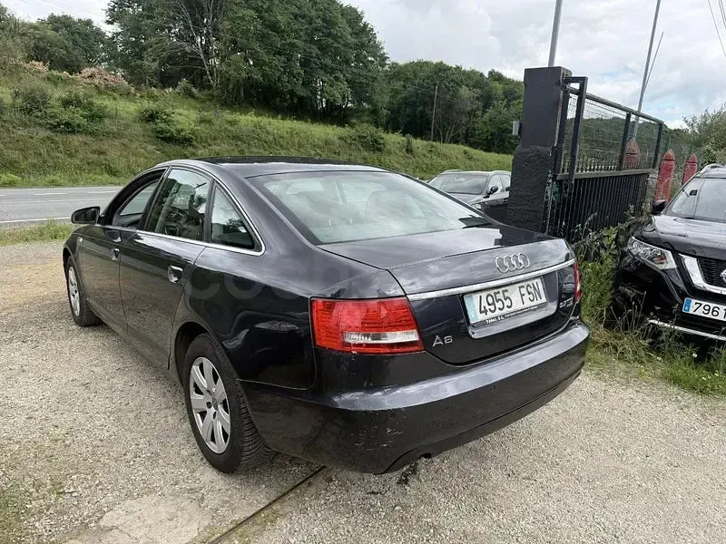 Usado Audi A6 180 CV (132 kW) 2007 Negro Berlina