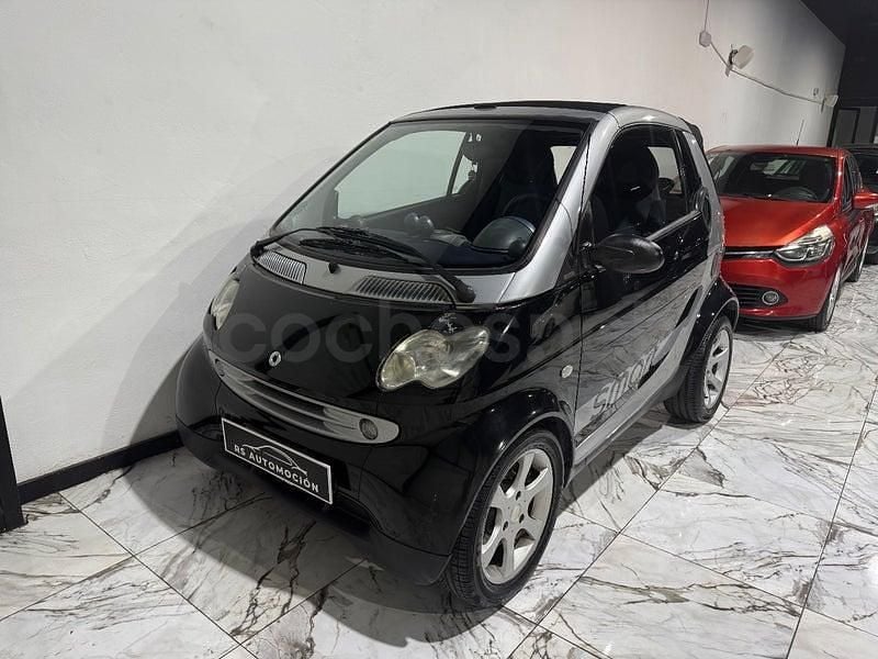 Negro Usado 2008 Smart ForTwo Cabrio Pulse Descapotable | 3990 € - Imagen 1/4