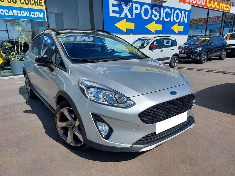 Plateado Usado 2019 Ford Fiesta Active Utilitario | 9990 € (Buen precio) - Imagen 1/4