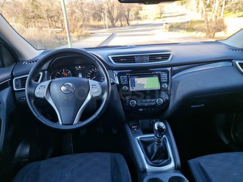 Usado Nissan Qashqai N-Connecta 110 CV (80 kW) 2017 Verde SUV